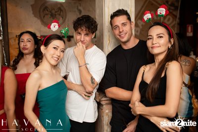 ภาพบรรยากาศงาน Xmas party ที่ Havana Social — photo 90