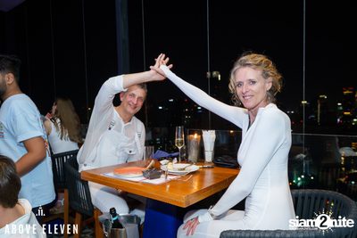 New Year's Eve White Party 2023 at Above Eleven — photo 63