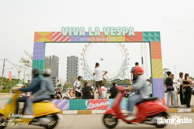 ภาพบรรยากาศงาน Viva La Vespa Festival & Caravan 2024 ที่ Wonderworld Extreme Park — photo 8