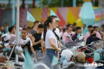 ภาพบรรยากาศงาน Viva La Vespa Festival & Caravan 2024 ที่ Wonderworld Extreme Park — photo 99
