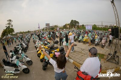 ภาพบรรยากาศงาน Viva La Vespa Festival & Caravan 2024 ที่ Wonderworld Extreme Park — photo 101