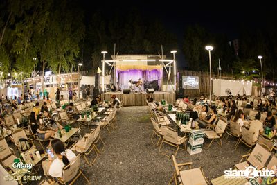 FREEHAND mini concert at Scout Food Camp Bangkhen — photo 14