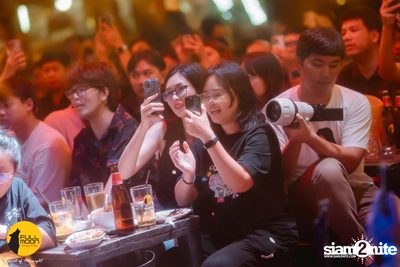 Ink Waruntorn concert at Fullmoon Terrace & Bar — photo 74