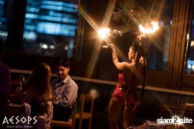 ภาพบรรยากาศงาน Beauty and The Bald ที่ Aesops Greek Restaurant & Rooftop — photo 80