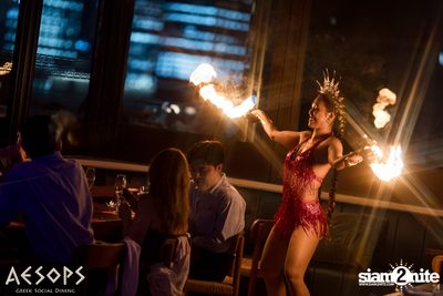 ภาพบรรยากาศงาน Beauty and The Bald ที่ Aesops Greek Restaurant & Rooftop — photo 81