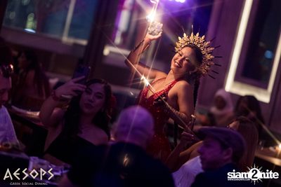 ภาพบรรยากาศงาน Beauty and The Bald ที่ Aesops Greek Restaurant & Rooftop — photo 86