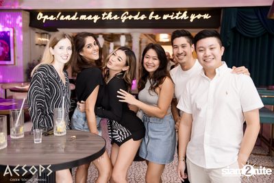 ภาพบรรยากาศงาน Beauty and The Bald ที่ Aesops Greek Restaurant & Rooftop — photo 101