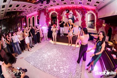 ภาพบรรยากาศงาน Beauty and The Bald ที่ Aesops Greek Restaurant & Rooftop — photo 105