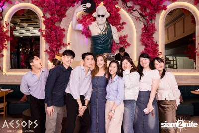 ภาพบรรยากาศงาน Beauty and The Bald ที่ Aesops Greek Restaurant & Rooftop — photo 130