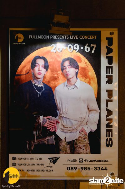 Paper Planes concert at Fullmoon Terrace & Bar — photo 138