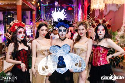 ภาพบรรยากาศงาน Patron Experiences presents Halloween Night at TRIBE Sky Beach Club — photo 33