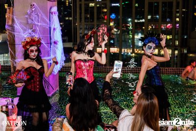 ภาพบรรยากาศงาน Patron Experiences presents Halloween Night at TRIBE Sky Beach Club — photo 87