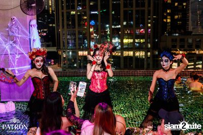 ภาพบรรยากาศงาน Patron Experiences presents Halloween Night at TRIBE Sky Beach Club — photo 89