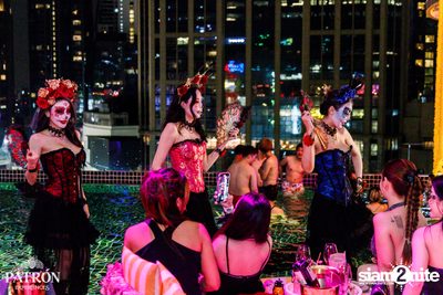ภาพบรรยากาศงาน Patron Experiences presents Halloween Night at TRIBE Sky Beach Club — photo 90