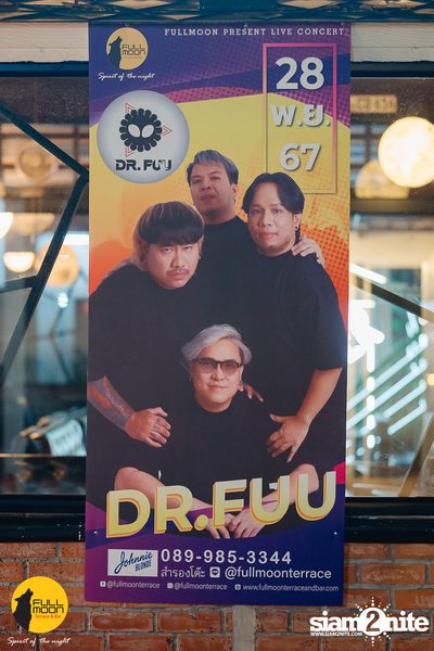 ภาพบรรยากาศงานคอนเสิร์ต Dr. Fuu ที่ Fullmoon Terrace & Bar — photo 1