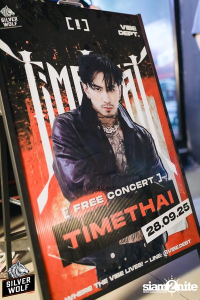 ภาพบรรยากาศงาน Silver Wolf presents Timethai concert ที่ Vibe Dept — photo 28